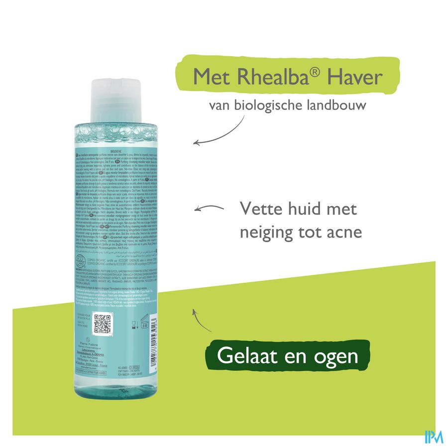 Aderma Biology Ac Zuiverend Micellair Water 200ml 8