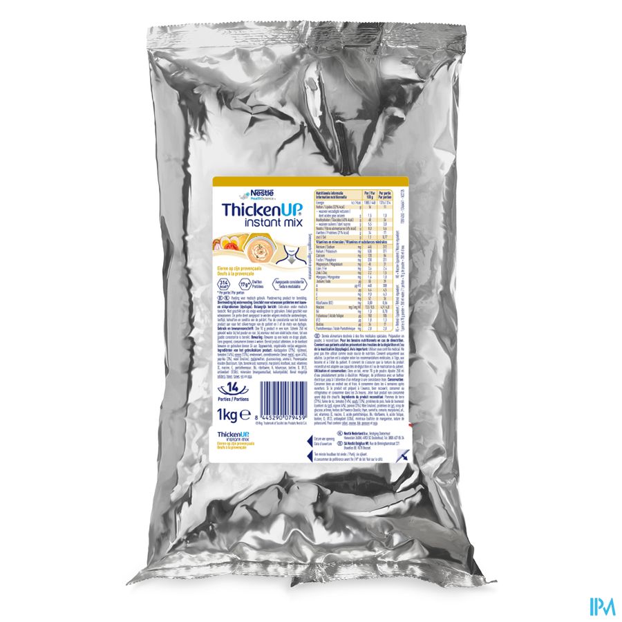 Thickenup Instant Mix Eieren Provenc.zakje Pdr 1kg 1