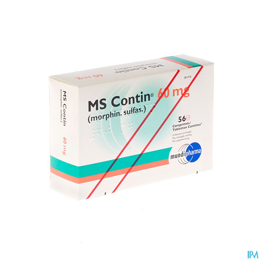 Ms Contin Comp 56x 60mg Ms Contin Comp 56x 60mg