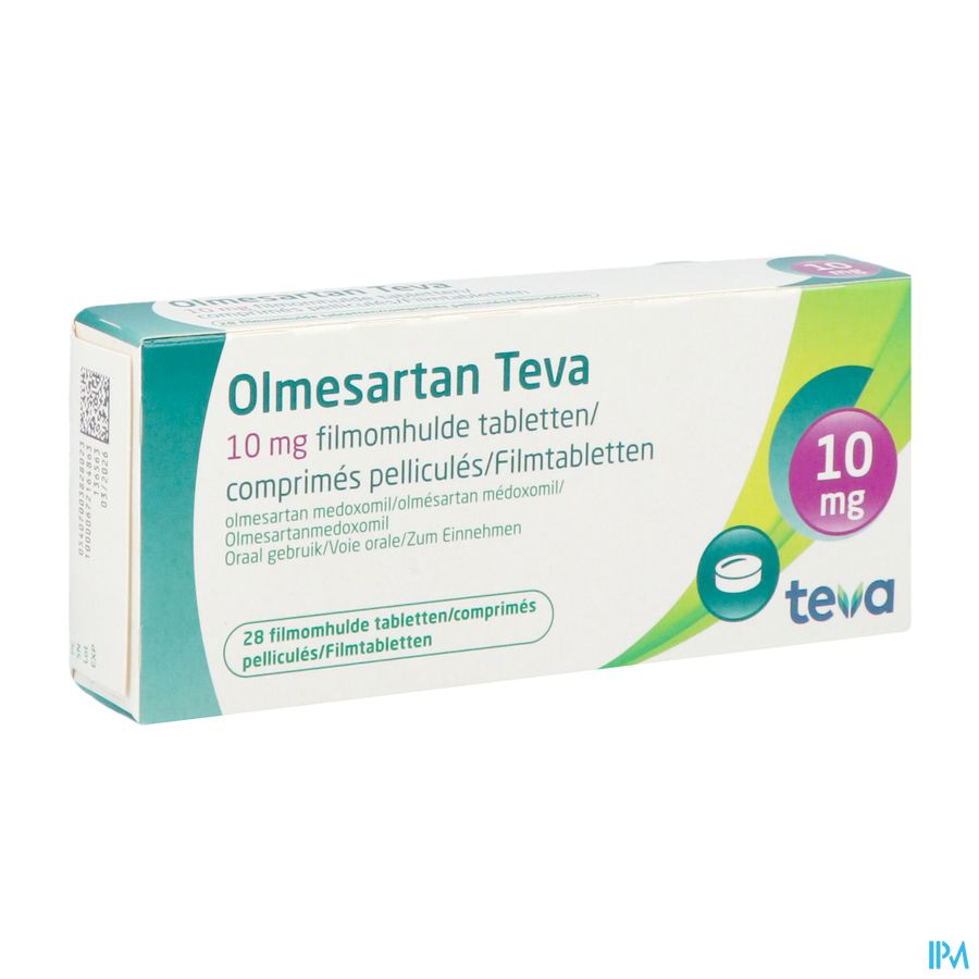 Olmesartan Teva 10mg Filmomh Tabl 28 Olmesartan Teva 10mg Filmomh Tabl 28