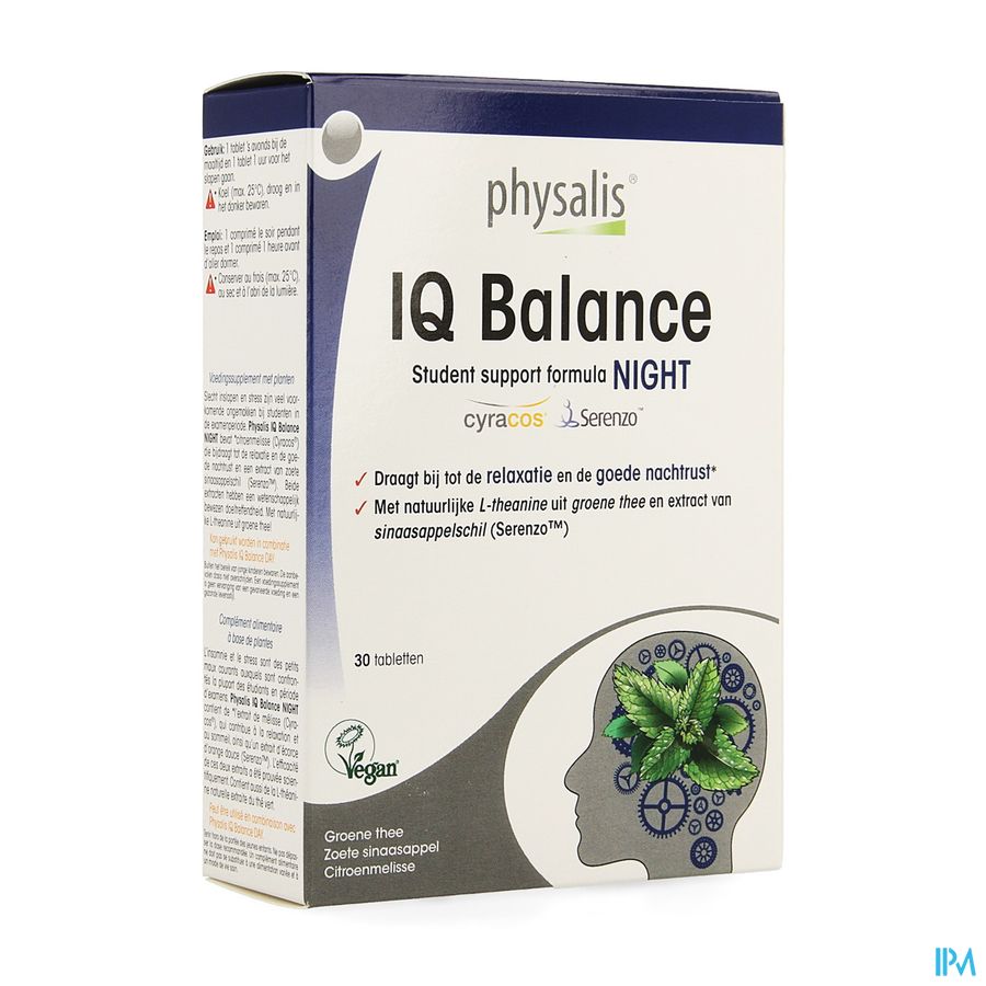 Physalis Iq Balance Night Comp 30 Physalis Iq Balance Night Comp 30