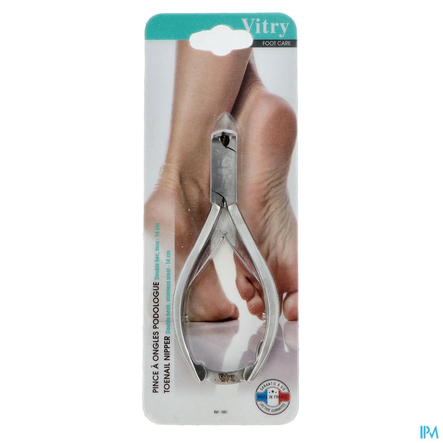 Nageltang Dubbele Bek 14cm Inox 2