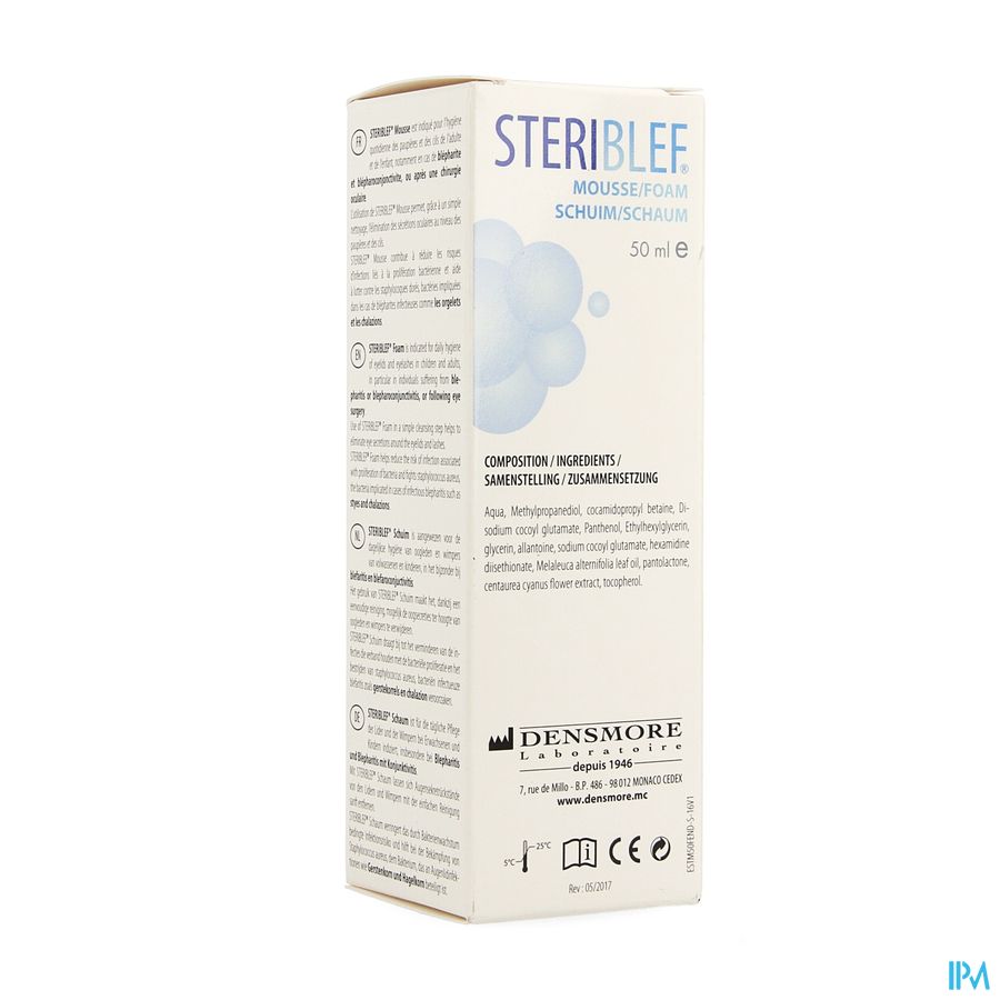 Steriblef Mousse Fl 50ml 3