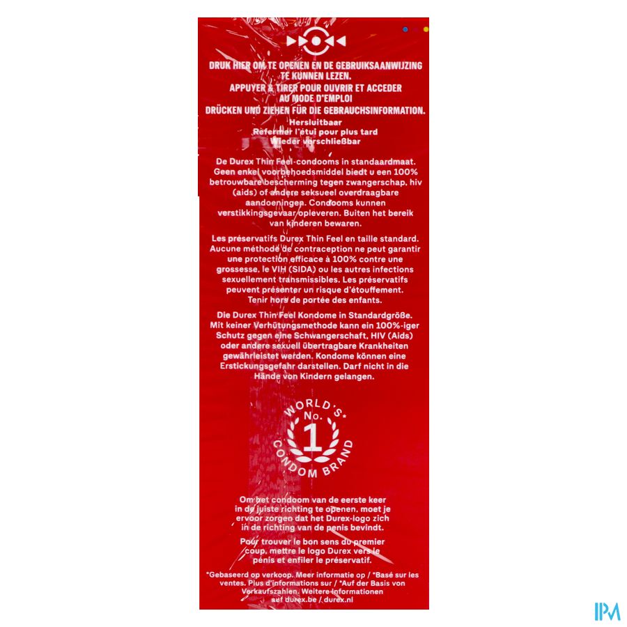 Durex Thin Feel Condoms 20 8