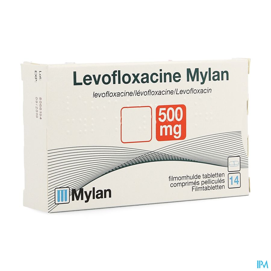 Levofloxacine Viatris 500mg Comp 14 Levofloxacine Viatris 500mg Comp 14