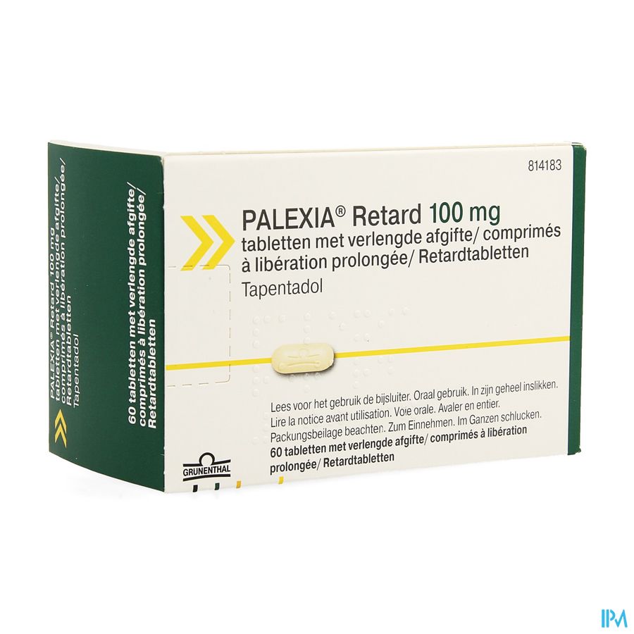 Palexia Retard 100mg Comp 60 X 100mg Ud Palexia Retard 100mg Comp 60 X 100mg Ud