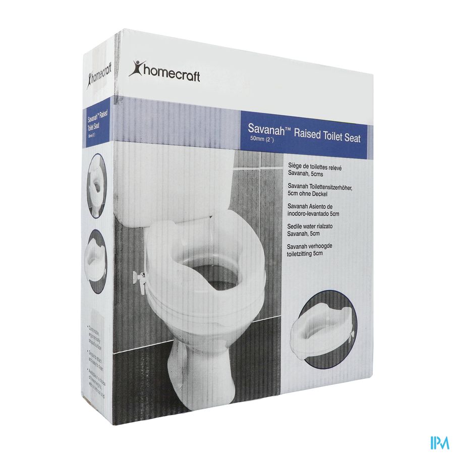 Toilethoger Savanah 5cm Homecraft