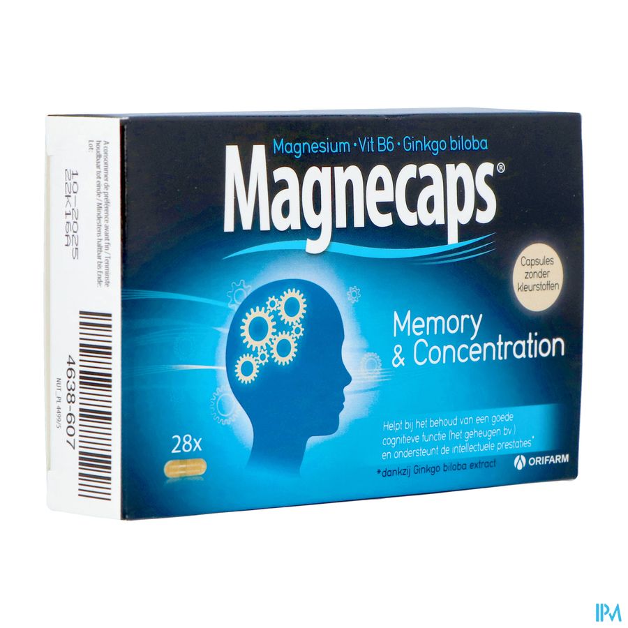 Magnecaps Memory & Concentration Caps 28 Nf Magnecaps Memory & Concentration Caps 28 Nf