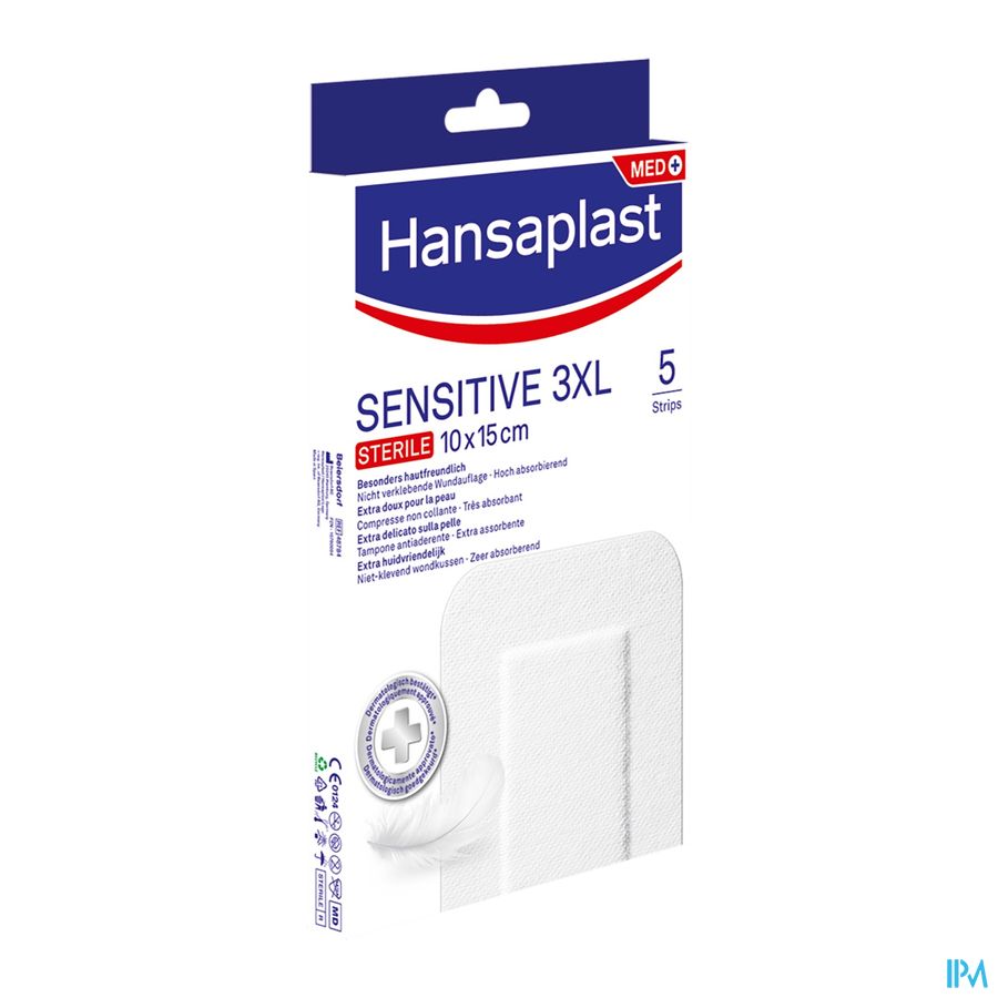 Hansaplast Sensitive 3xl 5 Hansaplast Sensitive 3xl 5