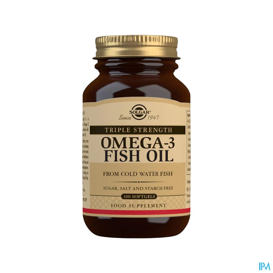 Solgar Omega 3 Triple Strength Softgel 100 Solgar Omega 3 Triple Strength Softgel 100