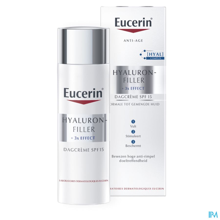 Eucerin Hyaluron-filler X3 Dagcreme Ip15 N/m 50ml