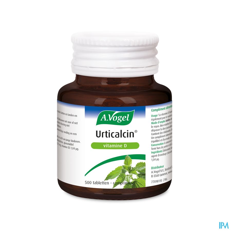 A.Vogel Urticalcin 500 tabletten A.Vogel Urticalcin 500 tabletten