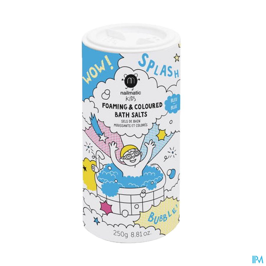 Nailmatic Kids Gekleurd&mousserend Badzout 250g 1
