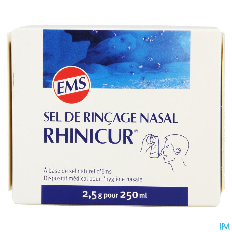 Rhinicur Nasaal Spoelzout Zakje 20x2,5g 9