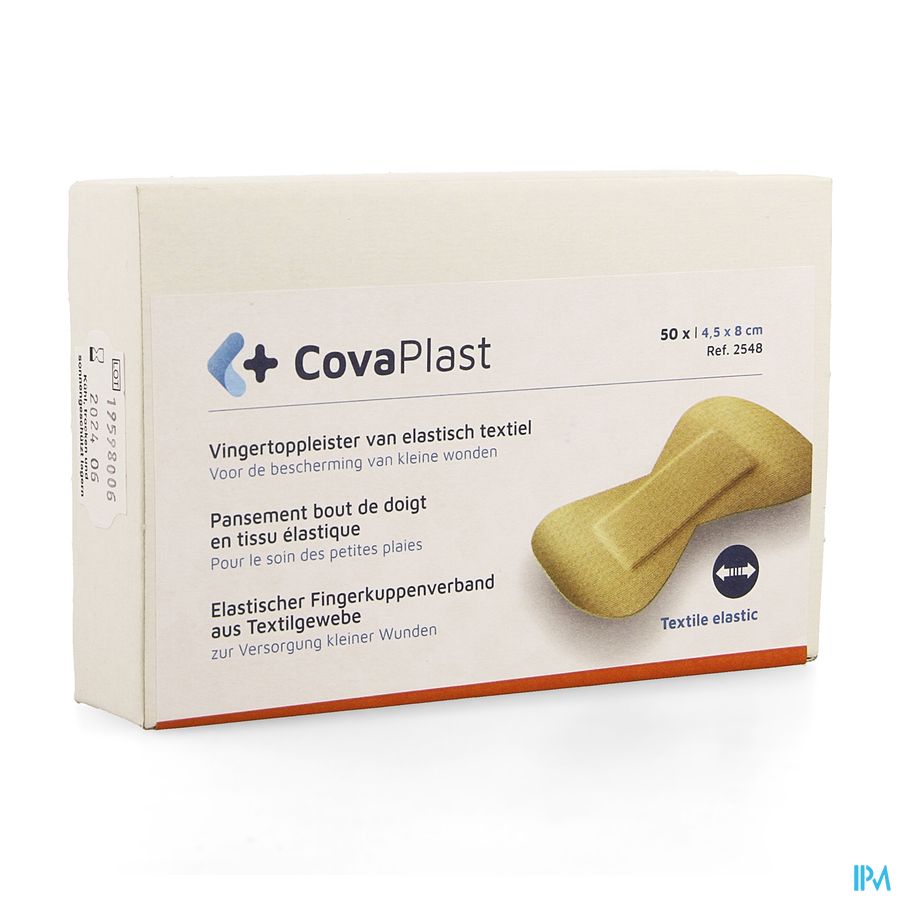 Pansement Bout De Doigt Gm 4,5x8cm 50 Covarmed