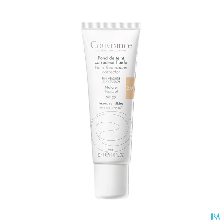 Avene Couvrance Fdt Correct. Fluide 2 Naturel 30ml 4