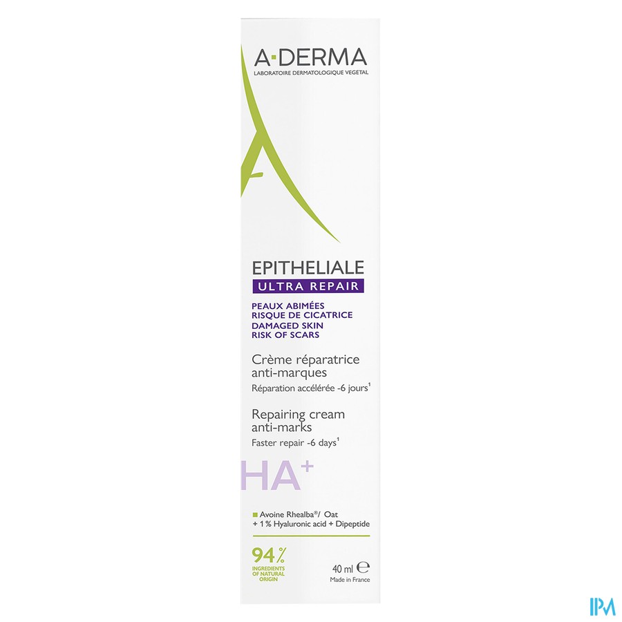Aderma Epitheliale Creme A/vlekken 40ml