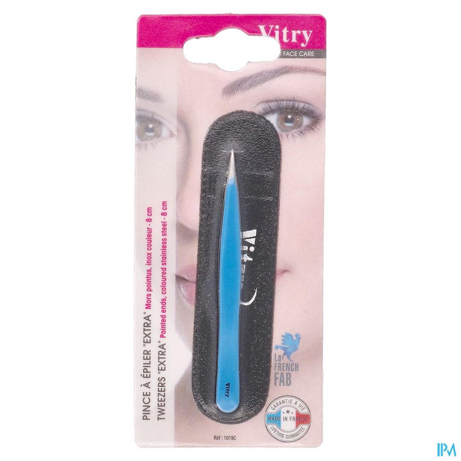 Pince A Epiler "extra" Couleur Mors Pointus 24