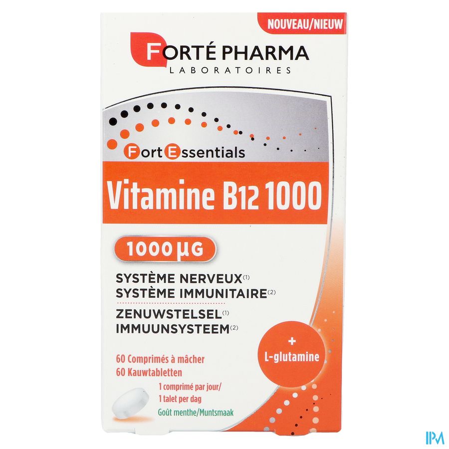 Vitamine B12 1000 Forte Pharma Tabl 60 3