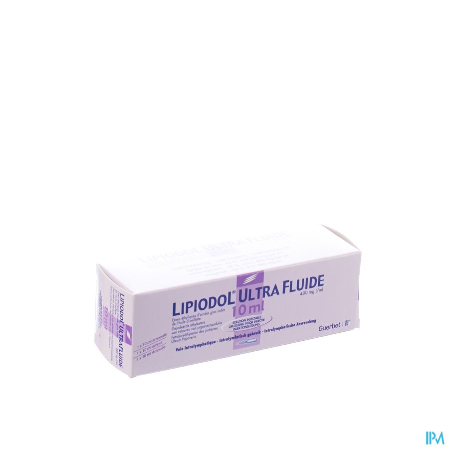 Lipiodol Ultra Fluide Amp 1 X 10ml Lipiodol Ultra Fluide Amp 1 X 10ml