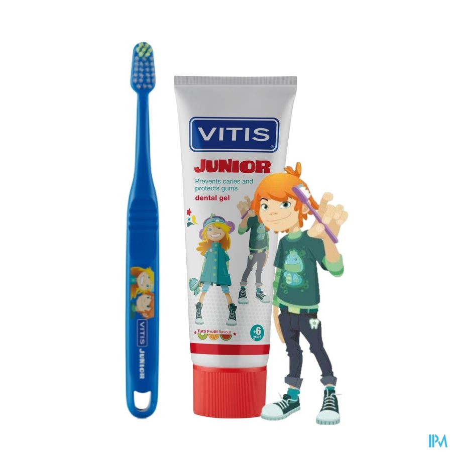 Vitis Junior Tandenborstel 6