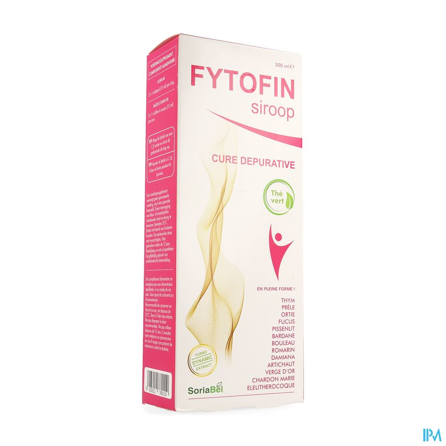 Soria Fytofin Sirop 500ml Soria Fytofin Sirop 500ml