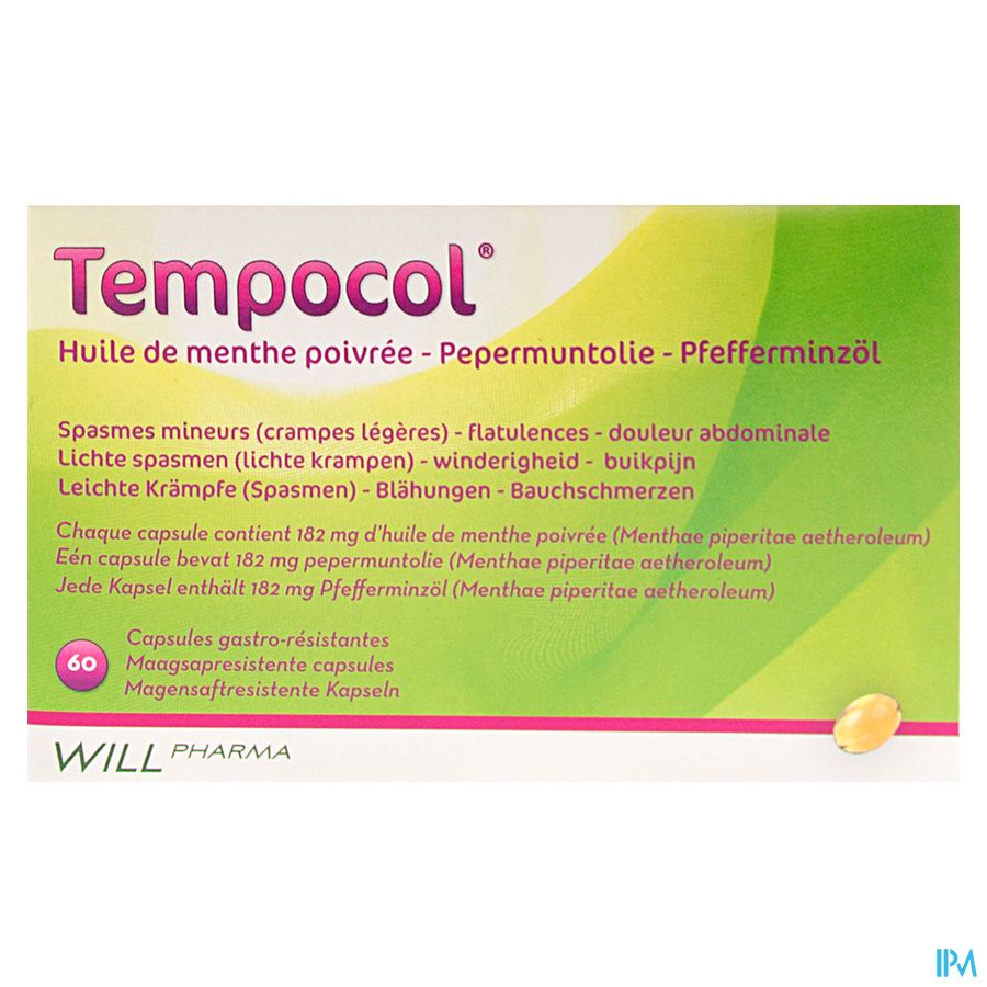 Tempocol Caps 60 X 182mg 4