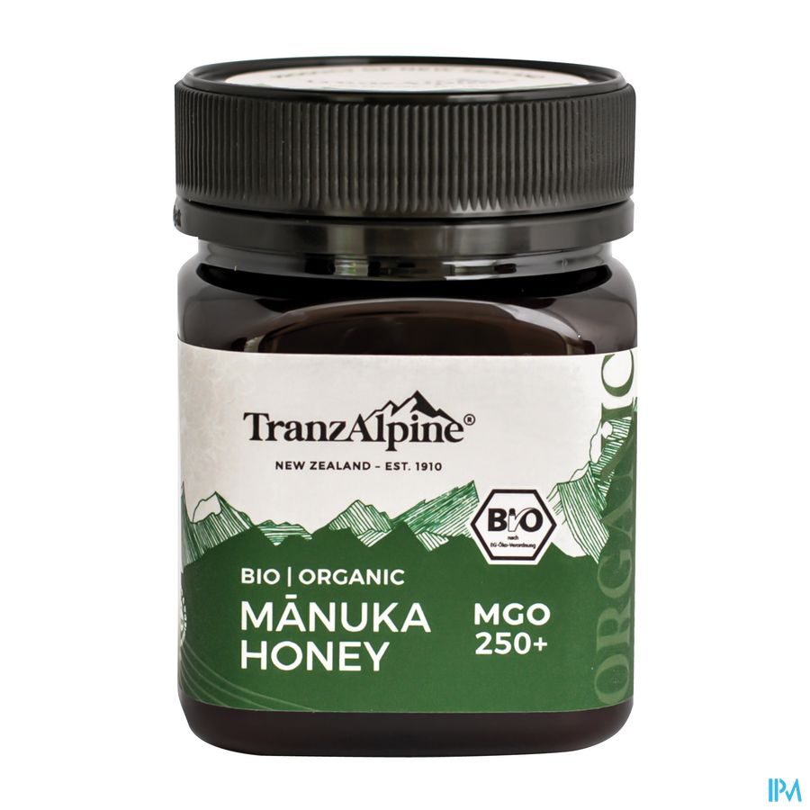 Tranzalpine Miel Manuka Bio Mgo 250+ 250g