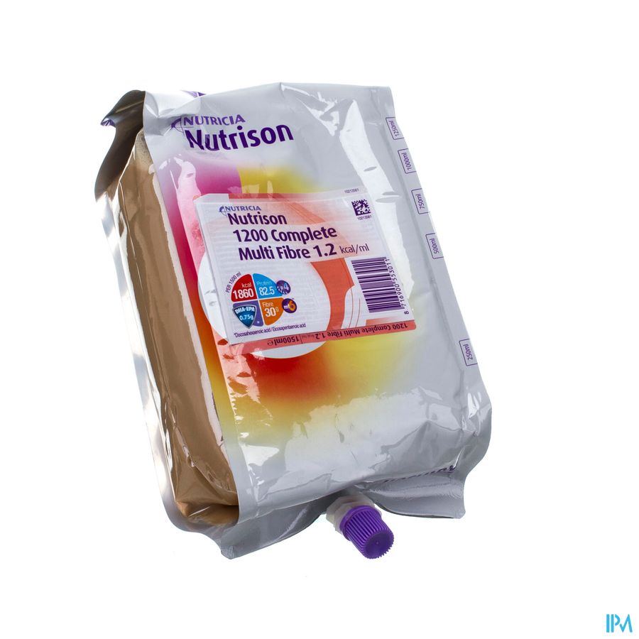 Nutrison 1200 Compl. Multi Fibre 1.2kcal/ml 1500ml Nutrison 1200 Compl. Multi Fibre 1.2kcal/ml 1500ml