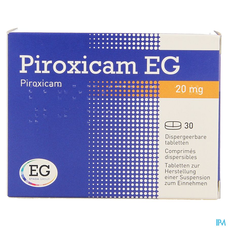 Piroxicam EG       Comp Dis 30X20Mg 1