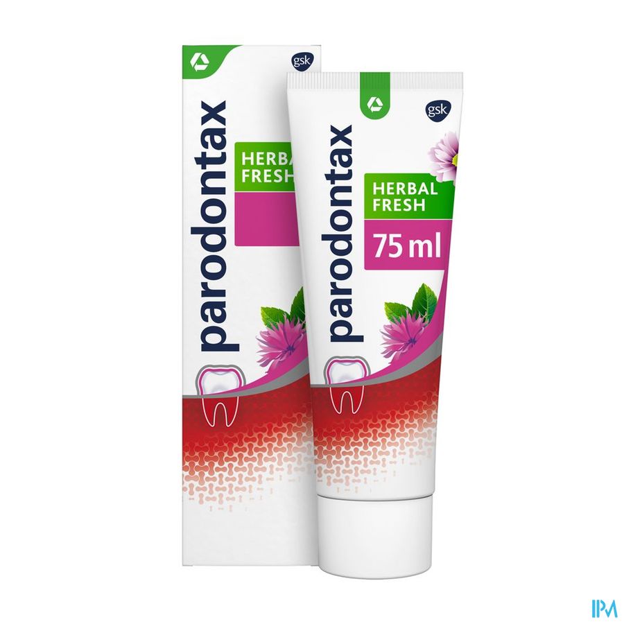 Parodontax Tandpasta Herbal Fresh Tube 75ml 6