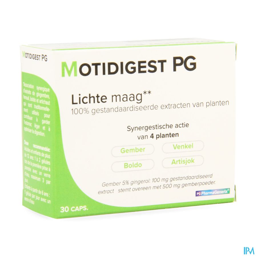 Motidigest Pg Pharmagenerix Caps 30 Motidigest Pg Pharmagenerix Caps 30