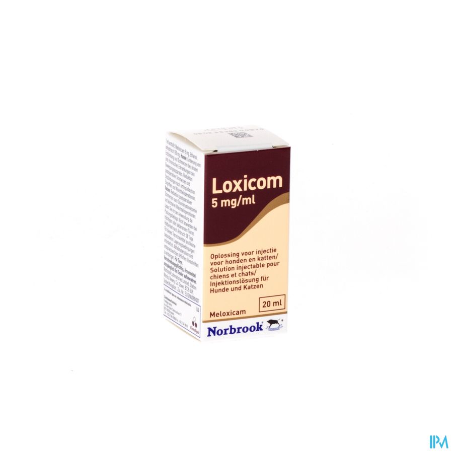 Loxicom 5,0mg/ml Opl Inj. Hond-kat 20ml Loxicom 5,0mg/ml Opl Inj. Hond-kat 20ml