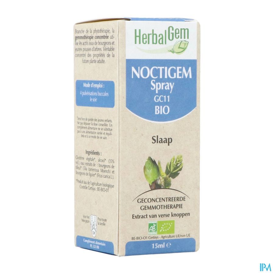 Herbalgem Noctigem Spray Bio 15ml Herbalgem Noctigem Spray Bio 15ml