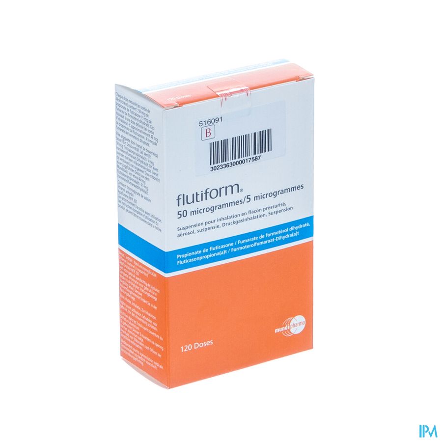 Flutiform 50 Mcg/ 5mcg Aerosol Suspensie Flutiform 50 Mcg/ 5mcg Aerosol Suspensie