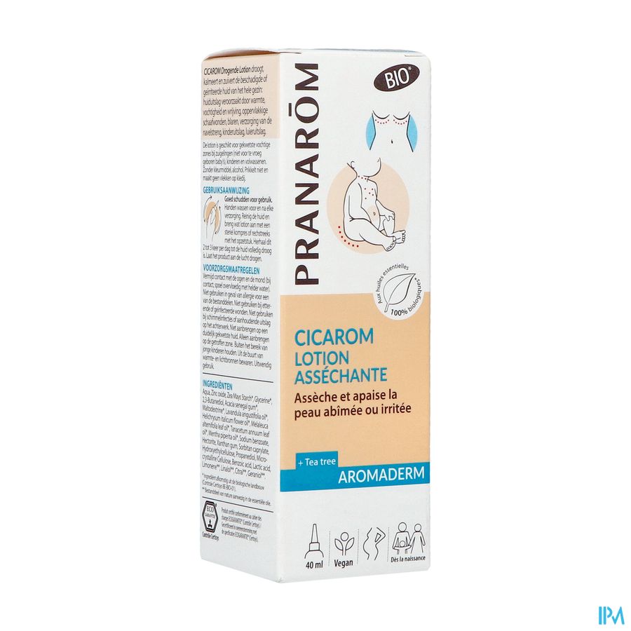 Aromaderm Cicarom Lotion Assechante Bio 40ml Aromaderm Cicarom Lotion Assechante Bio 40ml