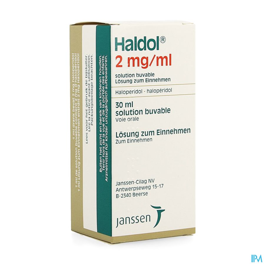 Haldol Gutt 1 X 30ml 2mg/1ml Haldol Gutt 1 X 30ml 2mg/1ml