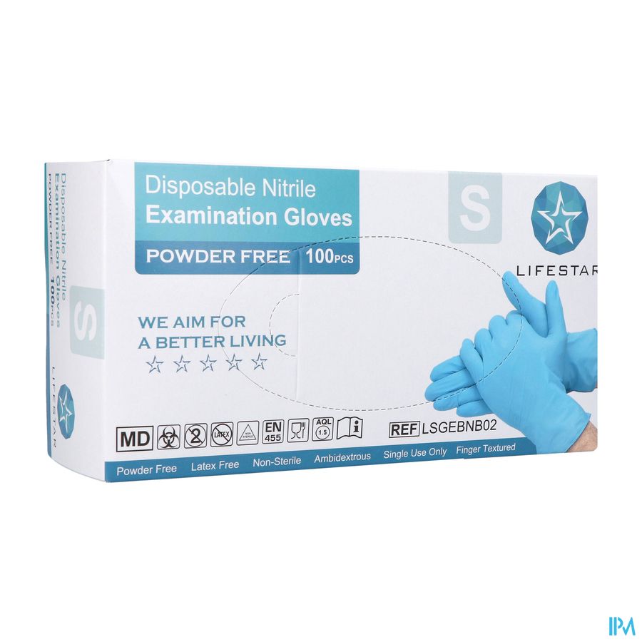 Nitril Examination Gloves Small 100 Nitril Examination Gloves Small 100