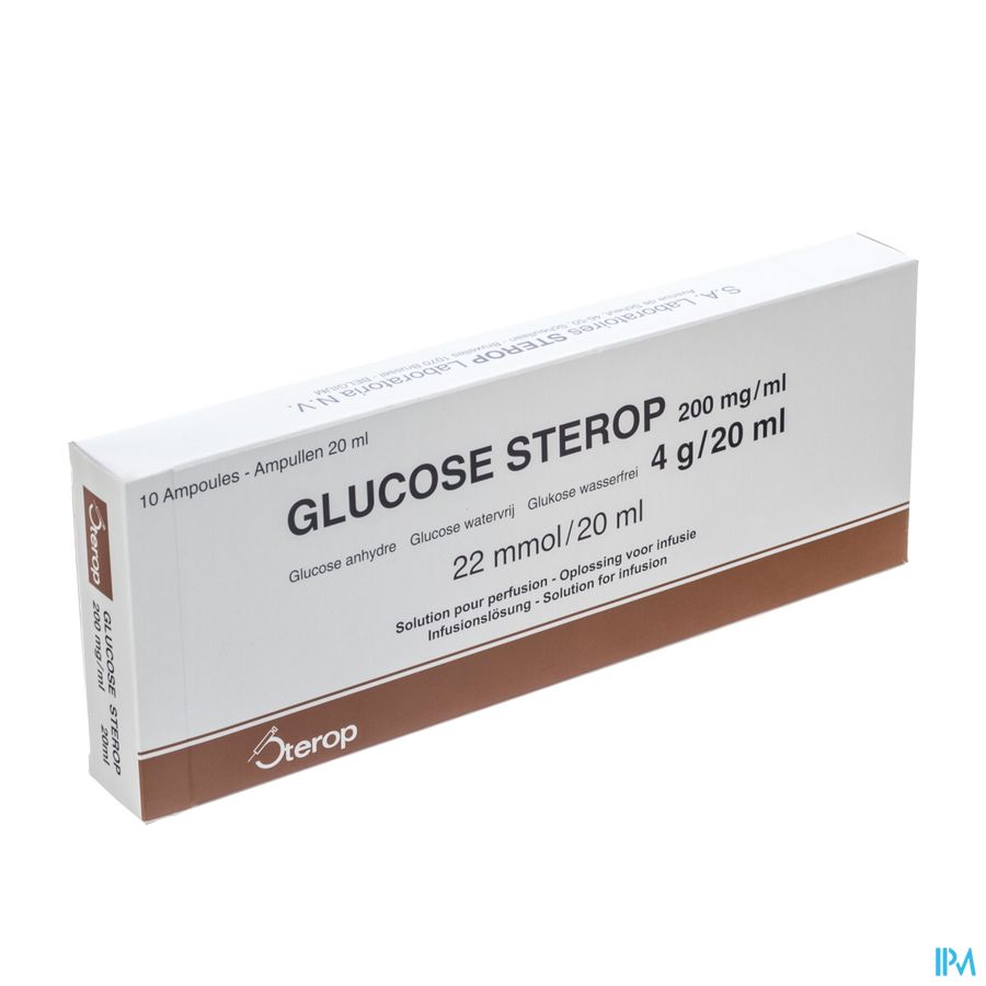Glucose 20 % Sterop 4g/20ml 10 Glucose 20 % Sterop 4g/20ml 10