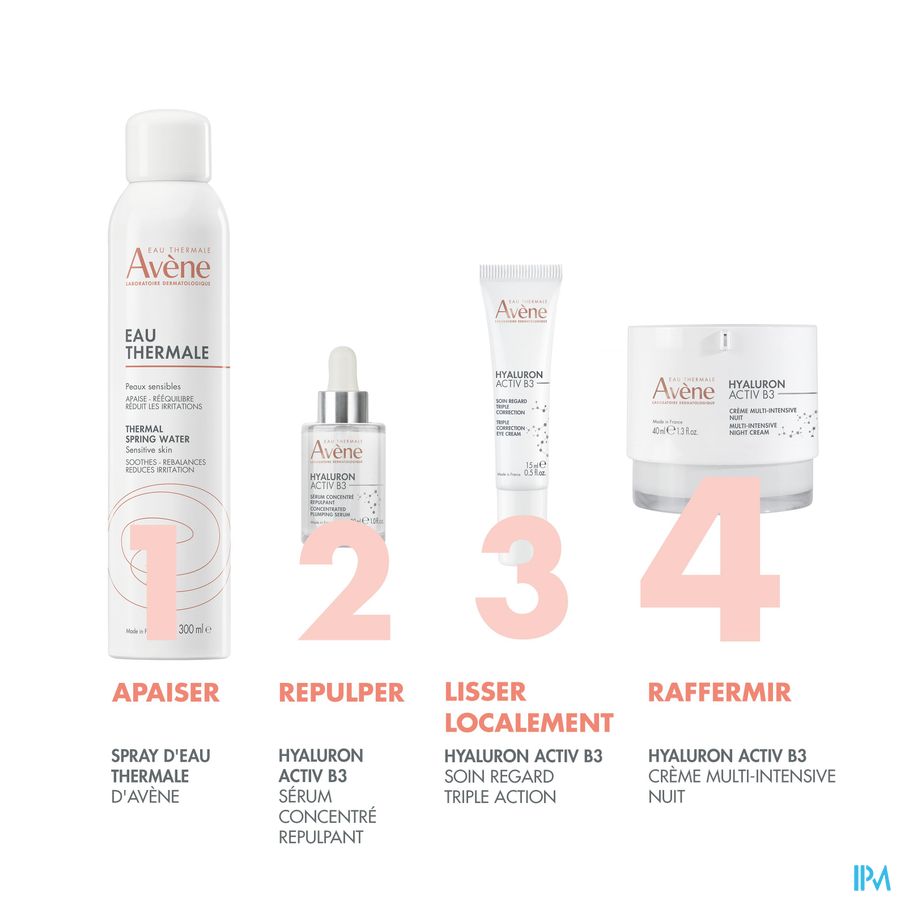 Avene Hyaluron Activ B3 Cr Regen. A/ride Nuit 40ml 14
