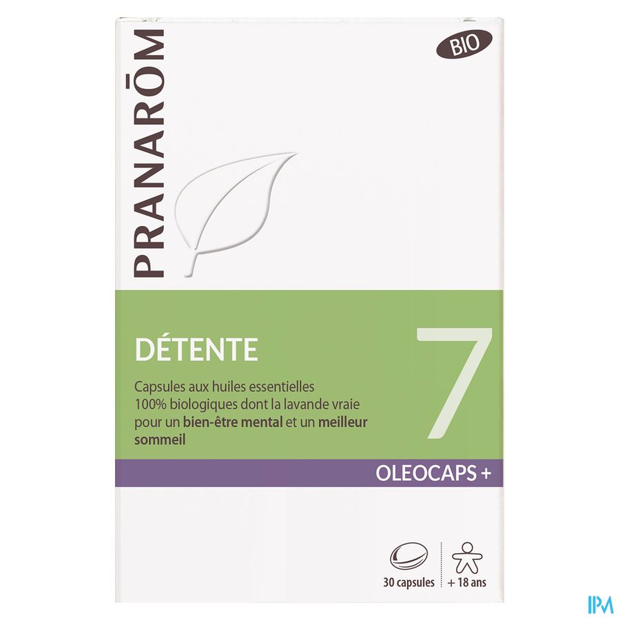 Oleocaps+ Bio 7 Ontspanning Caps 30 3