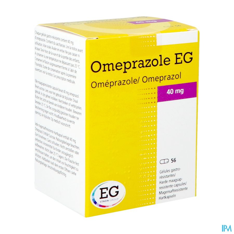 Omeprazole Eg 40mg Orifarm Maagsapresist Caps 56 Omeprazole Eg 40mg Orifarm Maagsapresist Caps 56