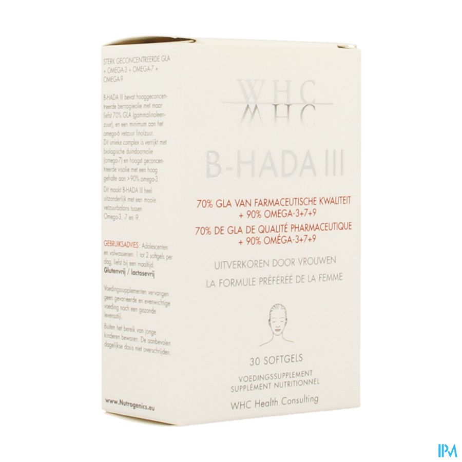 B-hada III Softgels 30