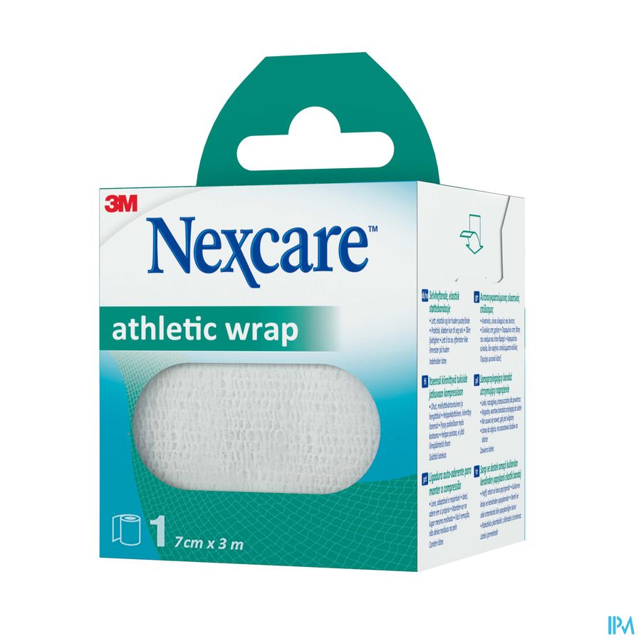Nexcare Athletic Wrap Band.cohes Blanc 5cmx2,5m 1 Nexcare Athletic Wrap Band.cohes Blanc 5cmx2,5m 1