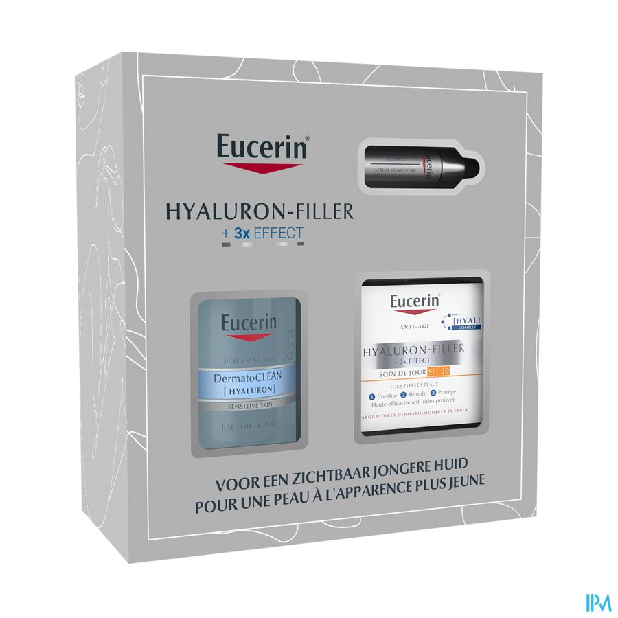 Eucerin Coffret Cadeau Xmas Hf + 3x Effect 3 Prod. Eucerin Coffret Cadeau Xmas Hf + 3x Effect 3 Prod.