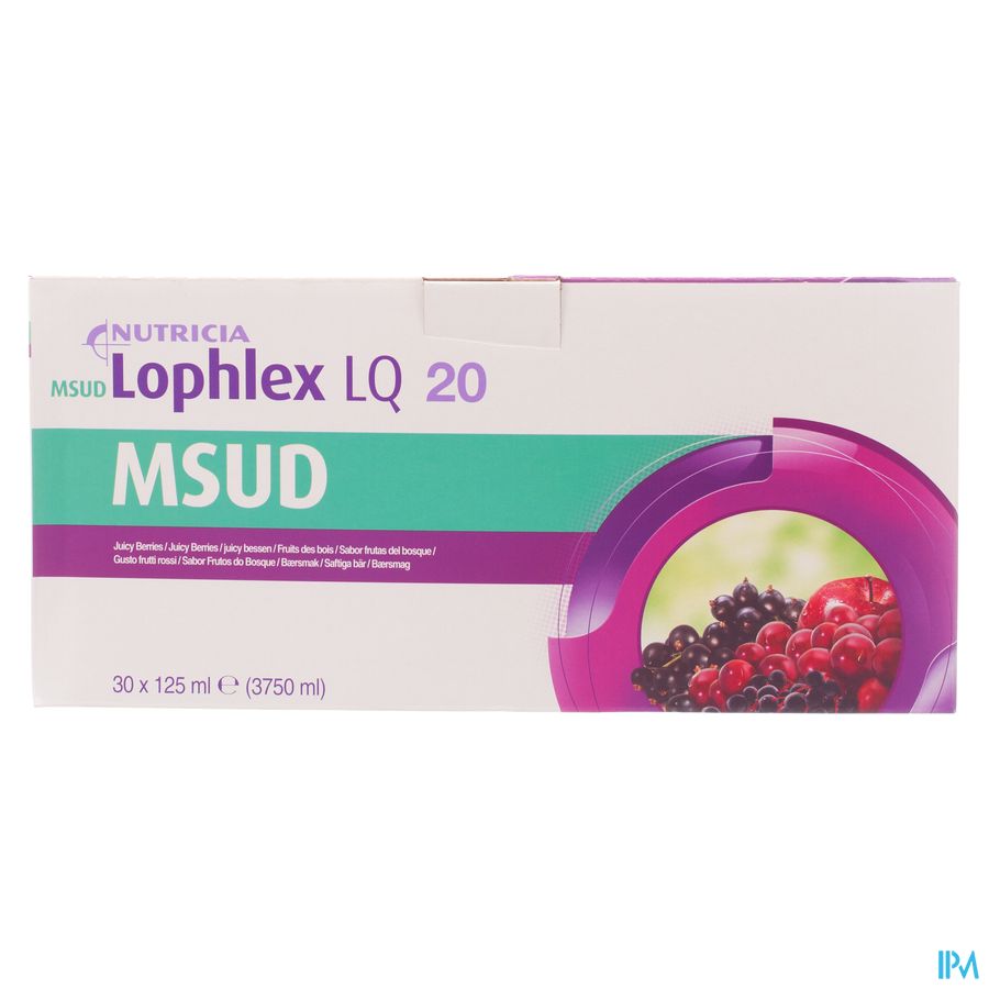 Msud Lophlex Lq 20 Juicy Bosvruchten 30x125ml 1