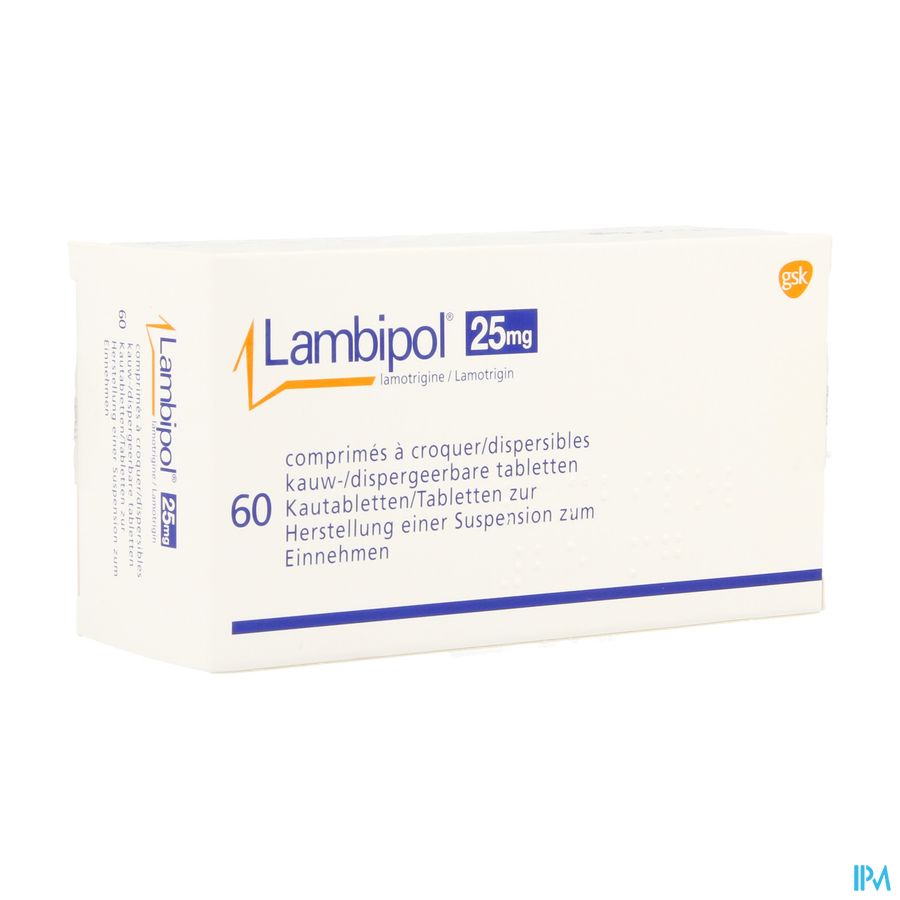 Lambipol 25mg Comp Dispersibles 60