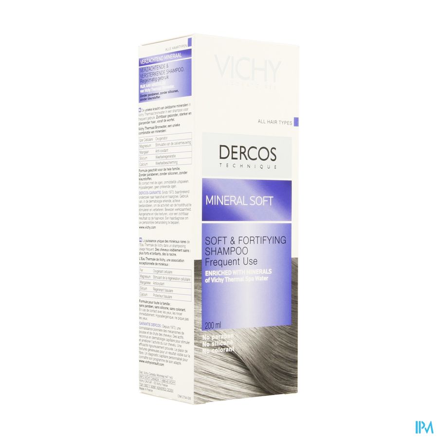 Vichy Dercos Mineral Doux Sh 200ml