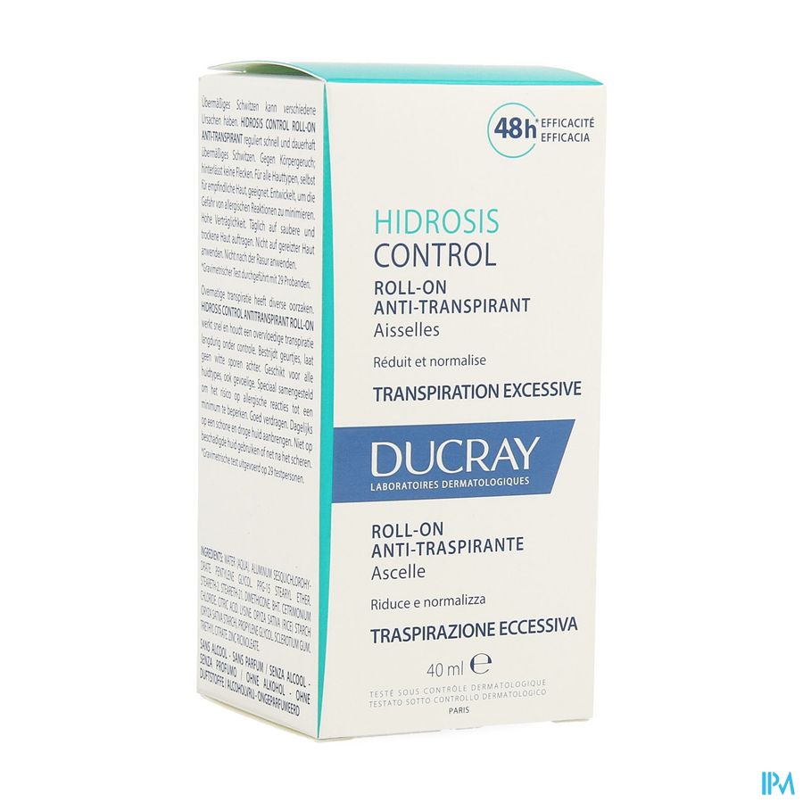 Ducray Hidrosis Control Roll-on 40ml