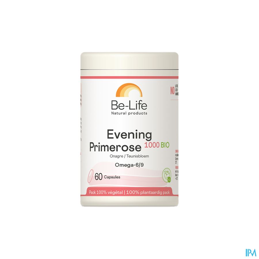Evening Primrose 1000 Be Life Bio Caps 60 Evening Primrose 1000 Be Life Bio Caps 60